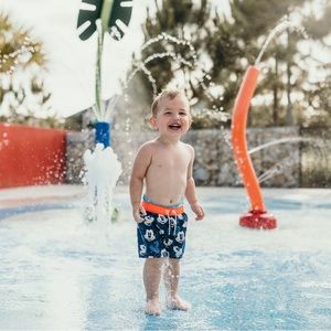 Baby Gap Disney Mickey Mouse Swim Trunks 6-12 months